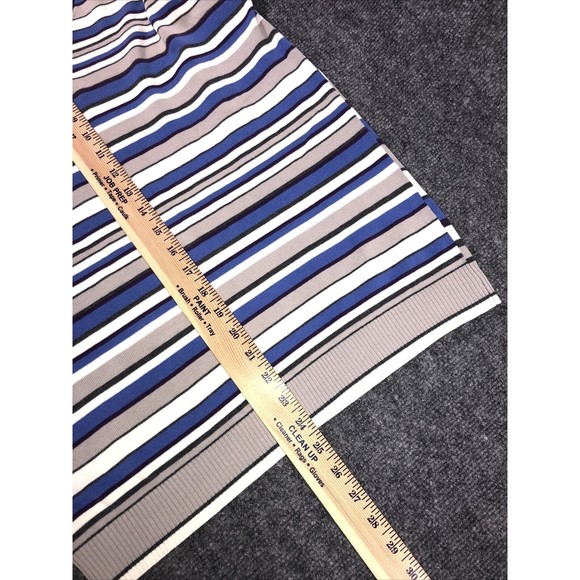 KUHLE Sweater Long Sleeve Shirt Womens Size Large Striped‎ V-Neck Casual - Picture 7 of 7